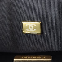 Chanel CC Top Handle Flap Bag Tweed