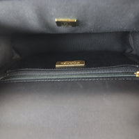 Chanel CC Top Handle Flap Bag Tweed