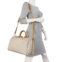 Louis Vuitton Speedy 35 Bandouliere Damier Azur