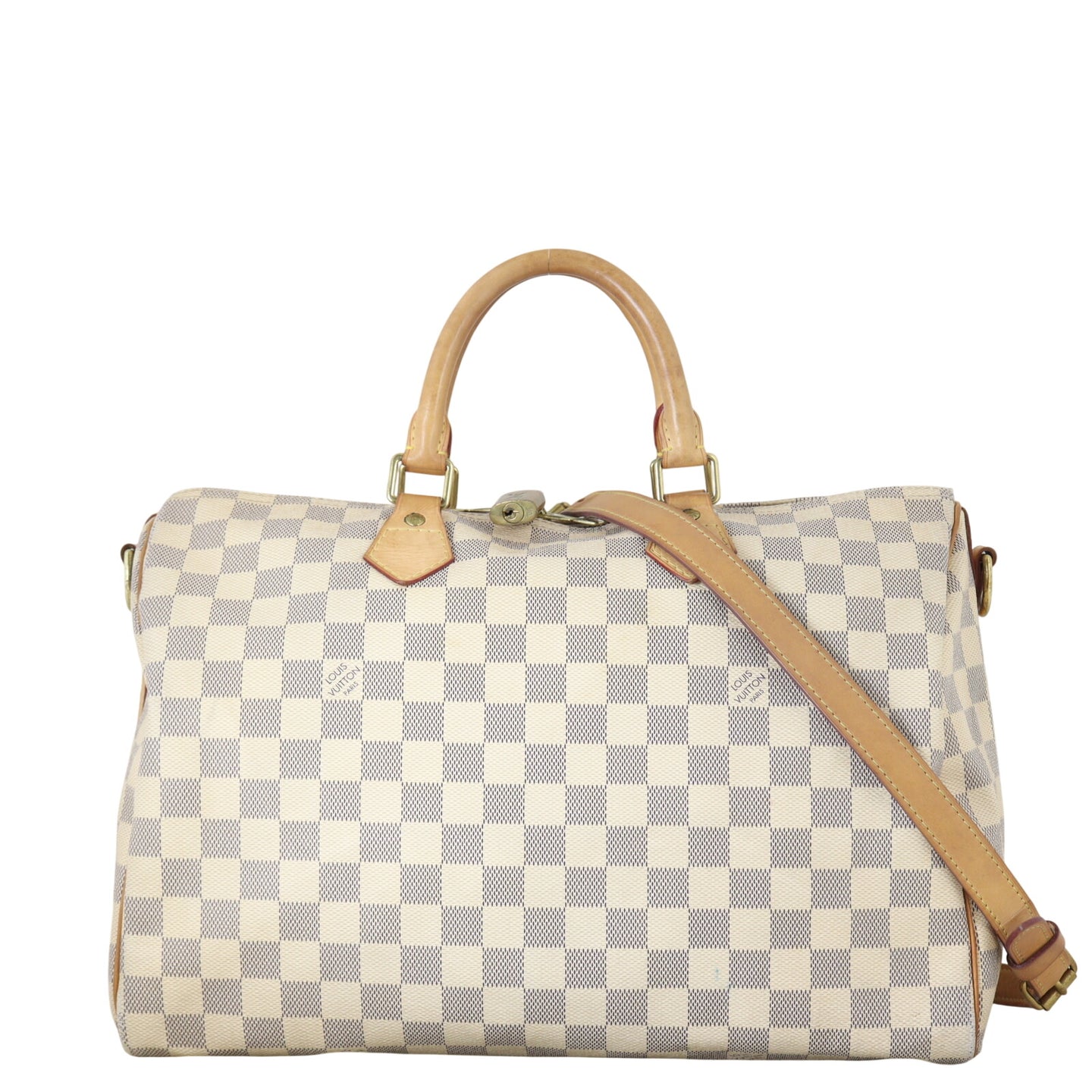Louis Vuitton Speedy 35 Bandouliere Damier Azur