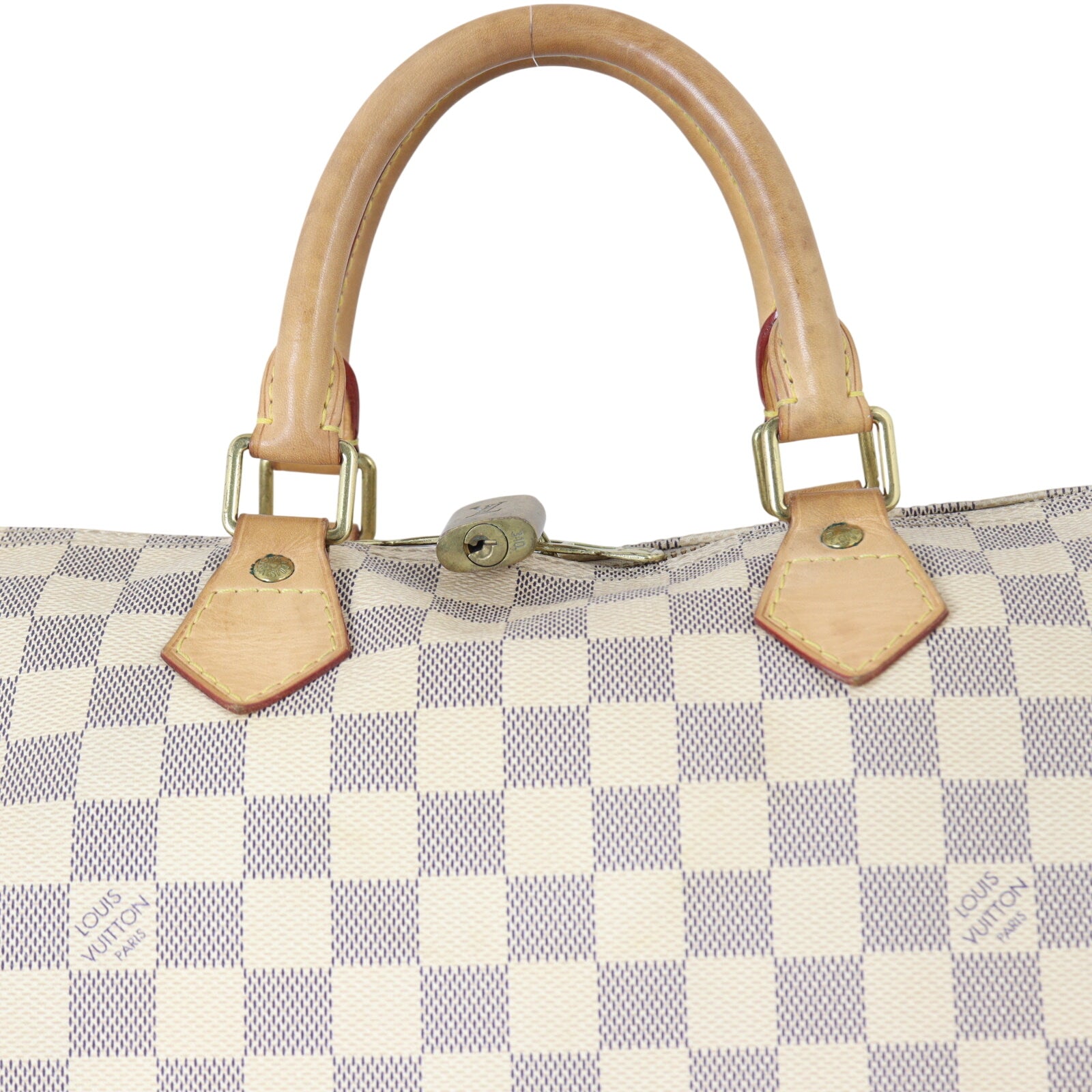Louis Vuitton Speedy 35 Bandouliere Damier Azur