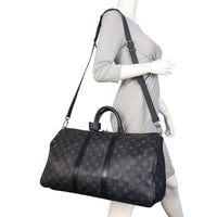 Louis Vuitton Keepall 45 Bandouliere Monogram Eclipse