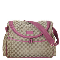 Gucci GG Canvas Diaper Bag