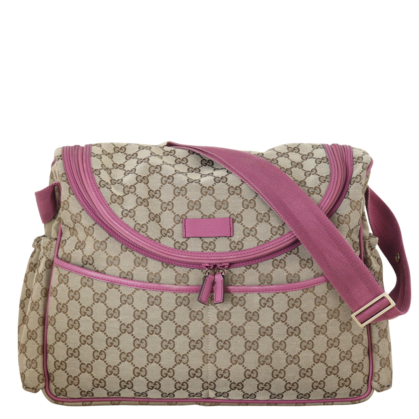 Gucci GG Canvas Diaper Bag