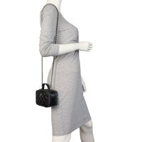 Chanel Vanity Case Chain Bag Mini Patent