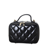 Chanel Vanity Case Chain Bag Mini Patent