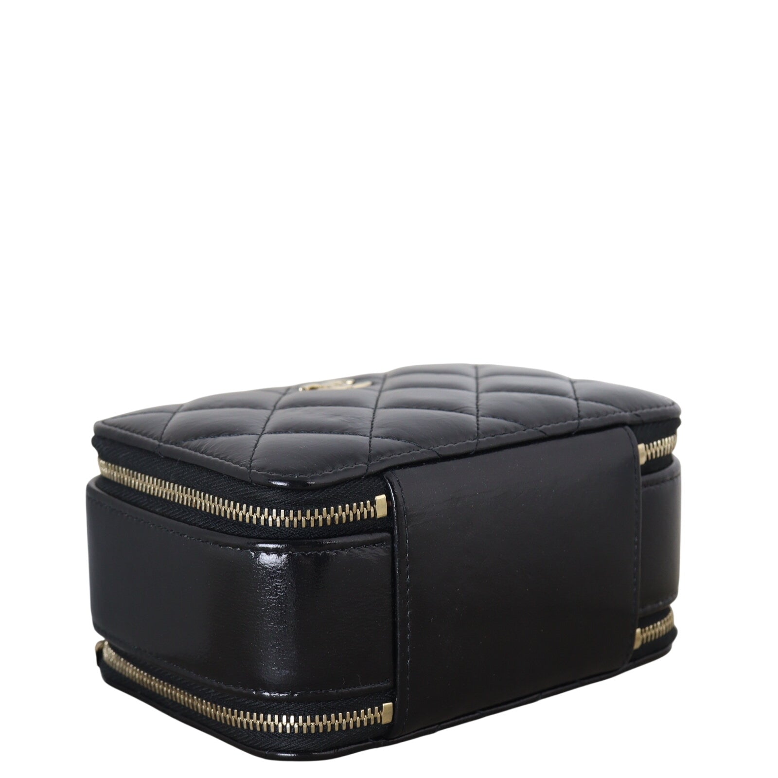 Chanel Vanity Case Chain Bag Mini Patent