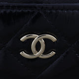 Chanel Vanity Case Chain Bag Mini Patent