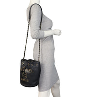 Chanel Deauville Drawstring Bucket Bag