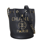 Chanel Deauville Drawstring Bucket Bag