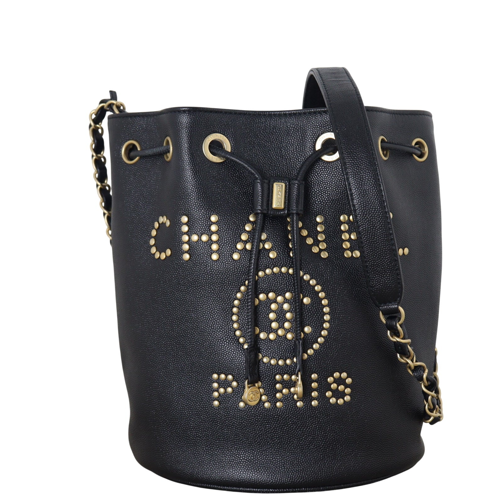 Chanel Deauville Drawstring Bucket Bag