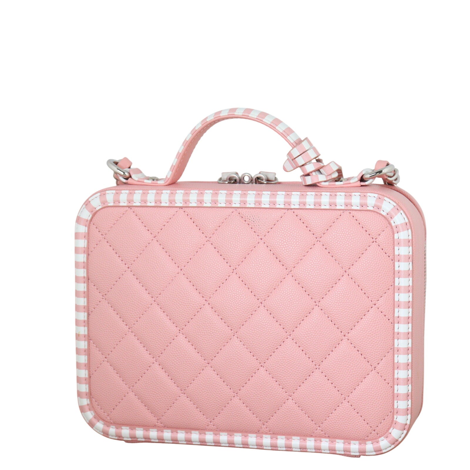 Chanel CC Filigree Vanity Case Medium