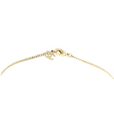 Chanel CC Crystal Round Pendant Necklace