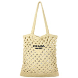Prada Raffia Tote Bag