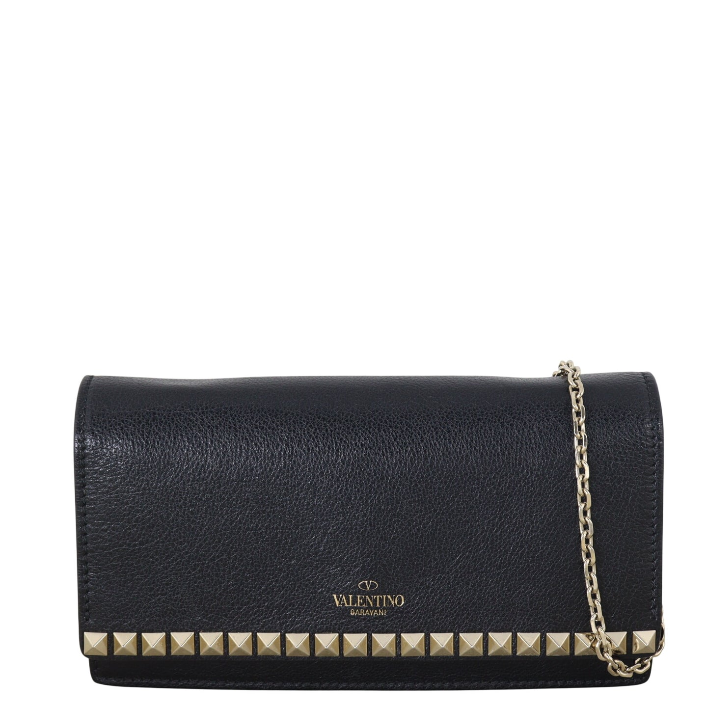 Valentino Rockstud Wallet On Chain