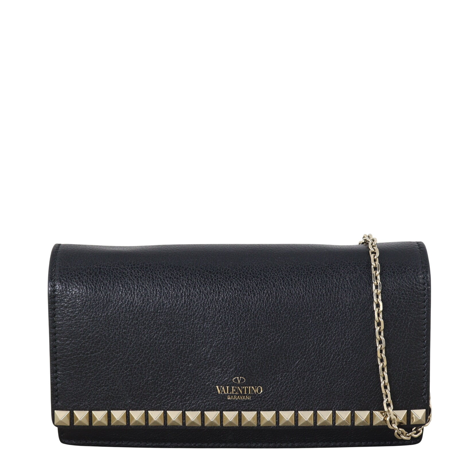 Valentino Rockstud Wallet On Chain