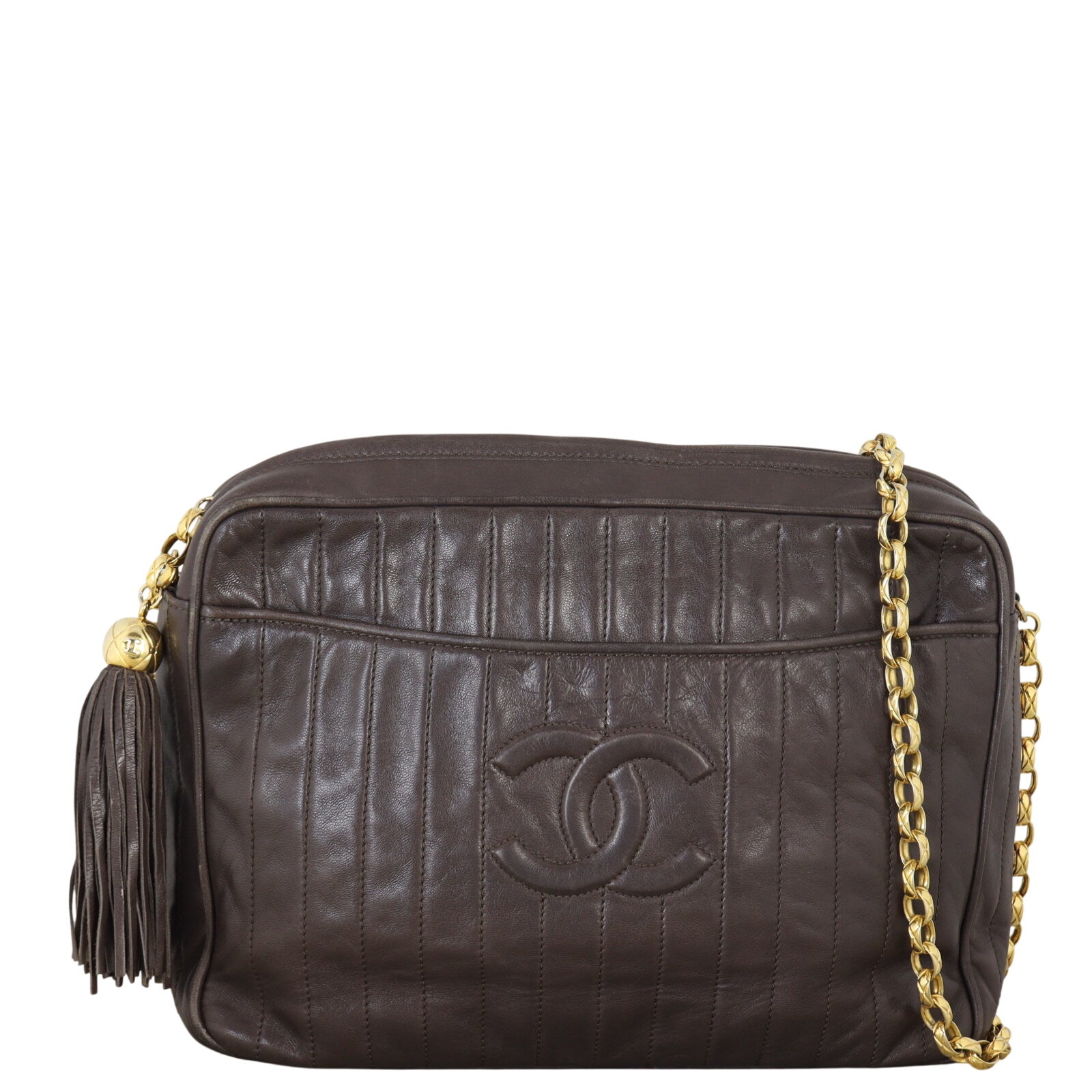 Chanel Vintage Camera Tassel Bag