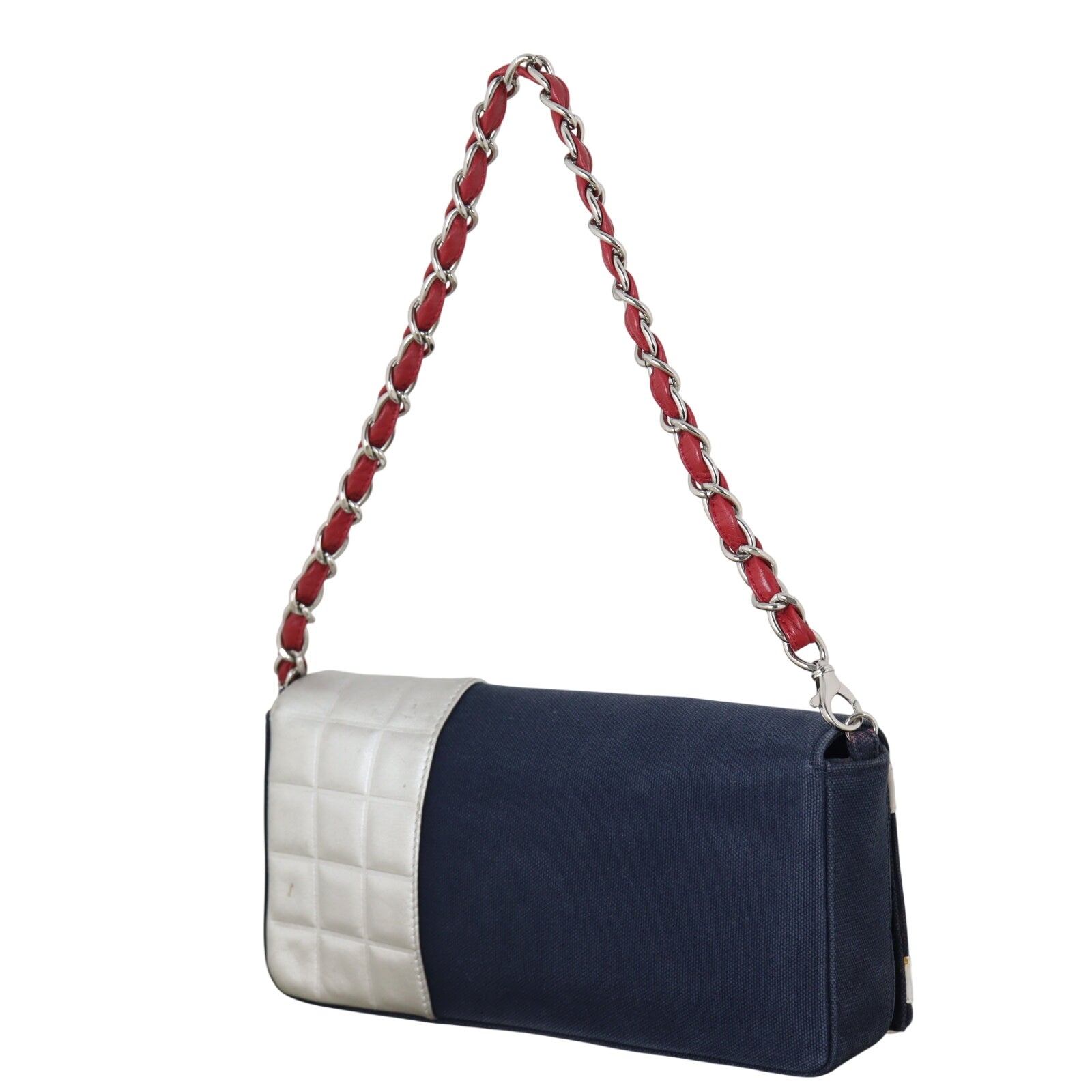Chanel Chocolate Bar No. 5 Jersey Shoulder Bag