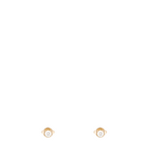 Tiffany & Co Solitaire 18k Yellow Gold Stud Earrings (.22ct)