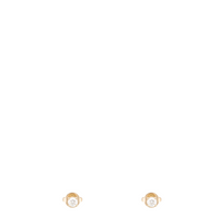 Tiffany & Co Solitaire 18k Yellow Gold Stud Earrings (.22ct)