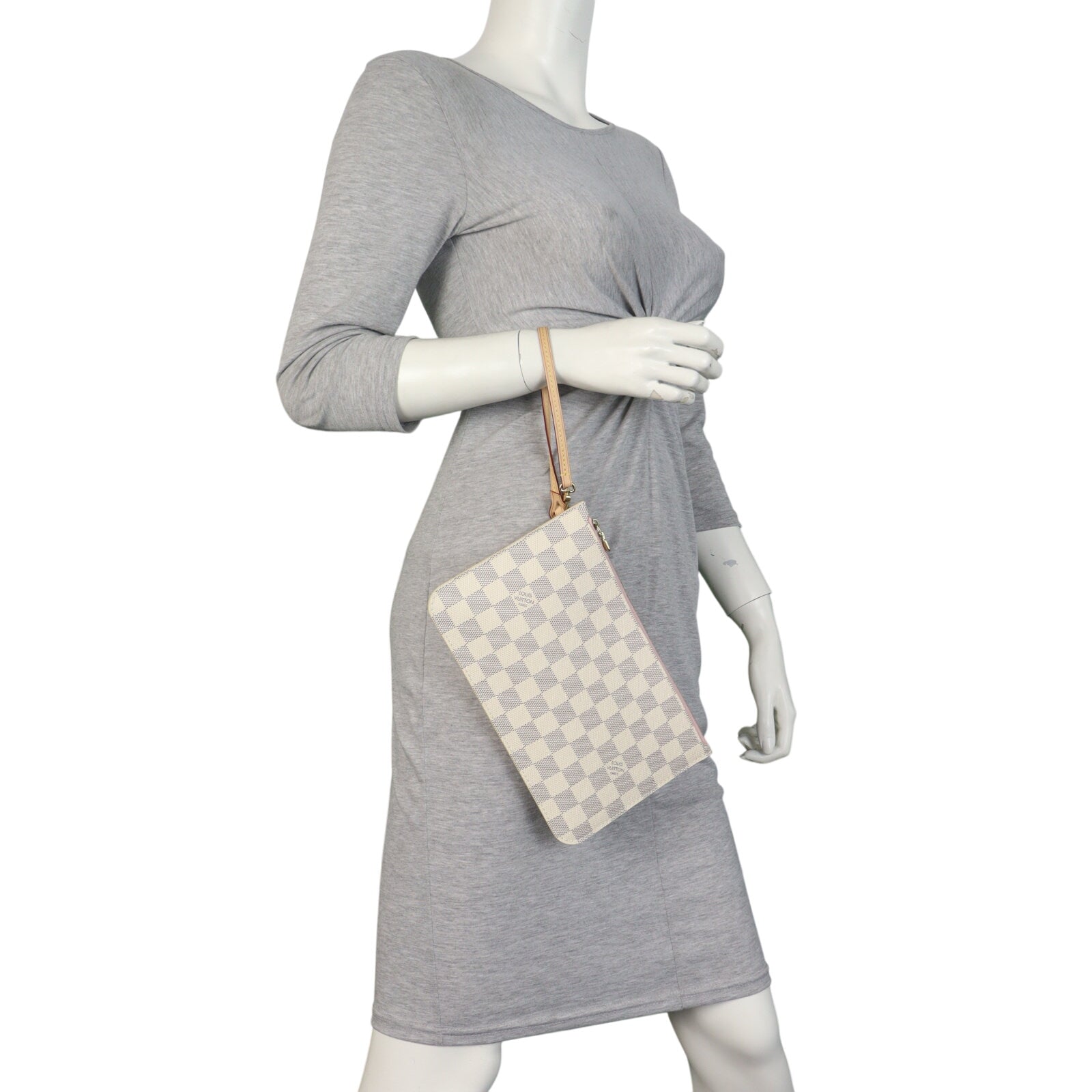 Louis Vuitton Neverfull Pochette Damier Azur