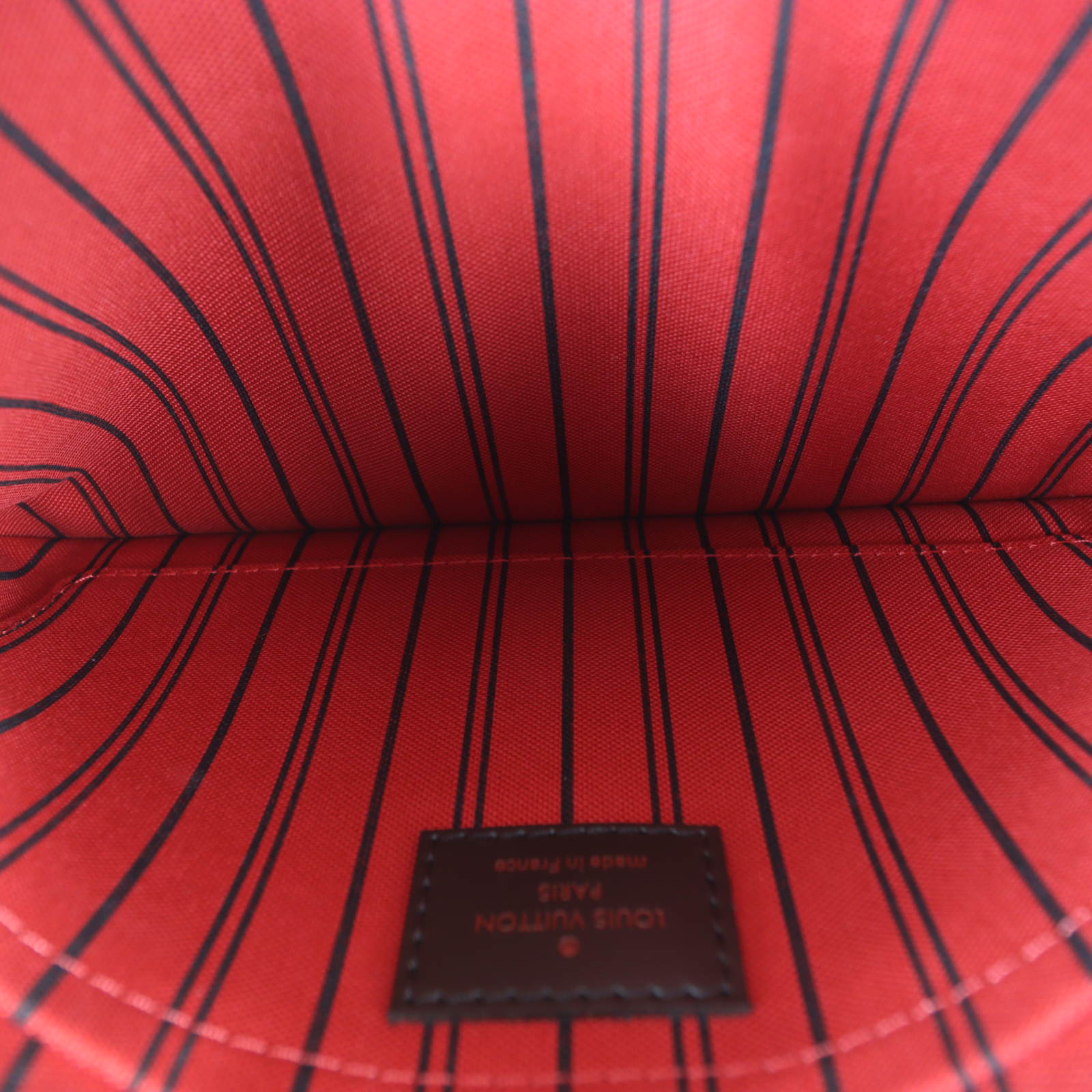 Louis Vuitton Neverfull Pochette Damier Ebene