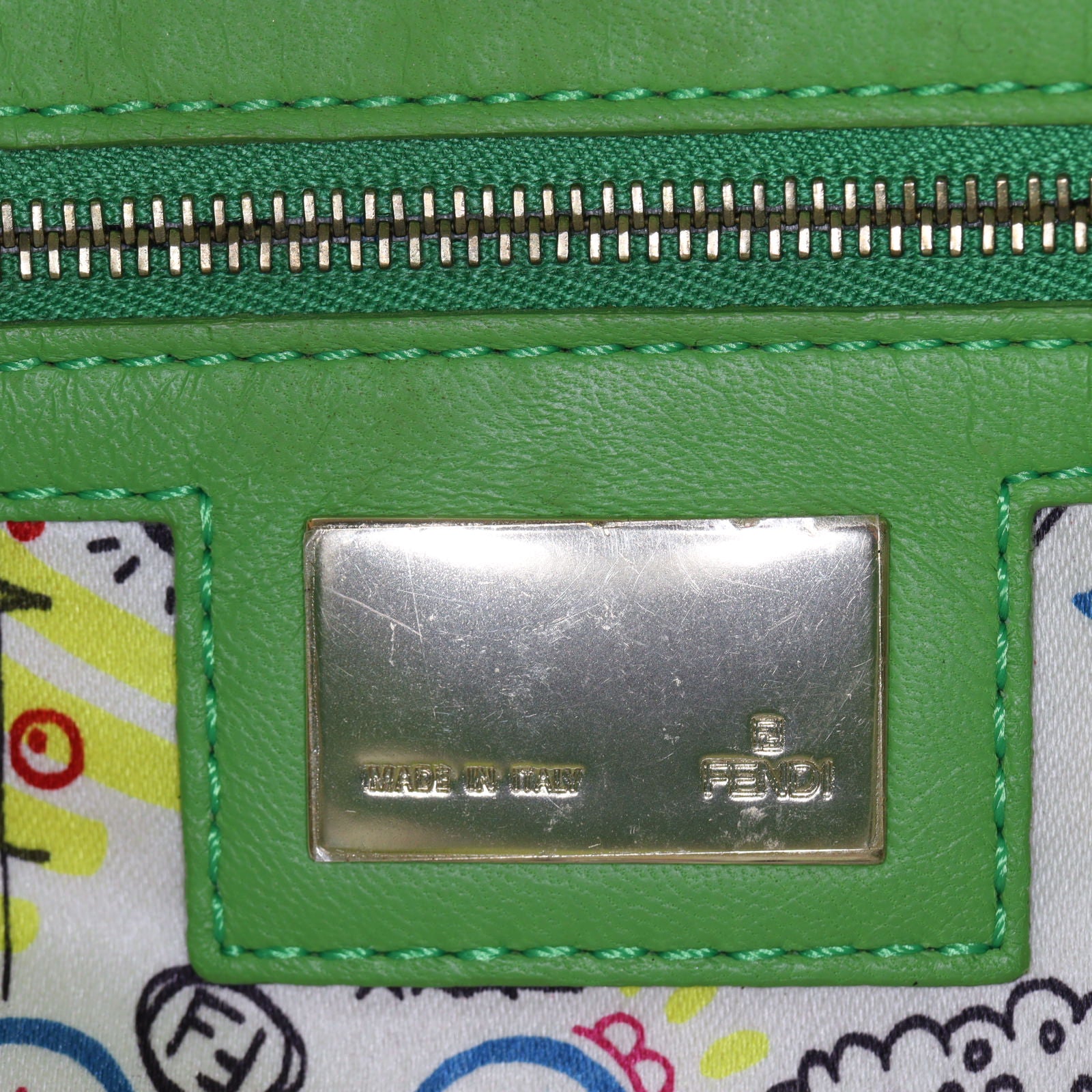 Fendi Baguette Bag Embossed