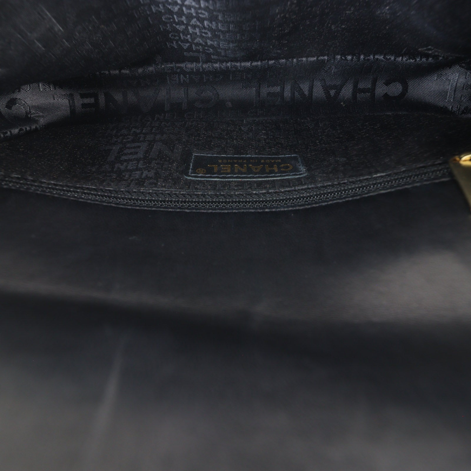 Chanel CC Chocolate Bar Clutch on Strap