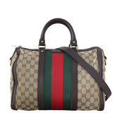 Gucci Vintage Web Original GG Boston Bag Medium