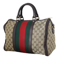 Gucci Vintage Web Original GG Boston Bag Medium