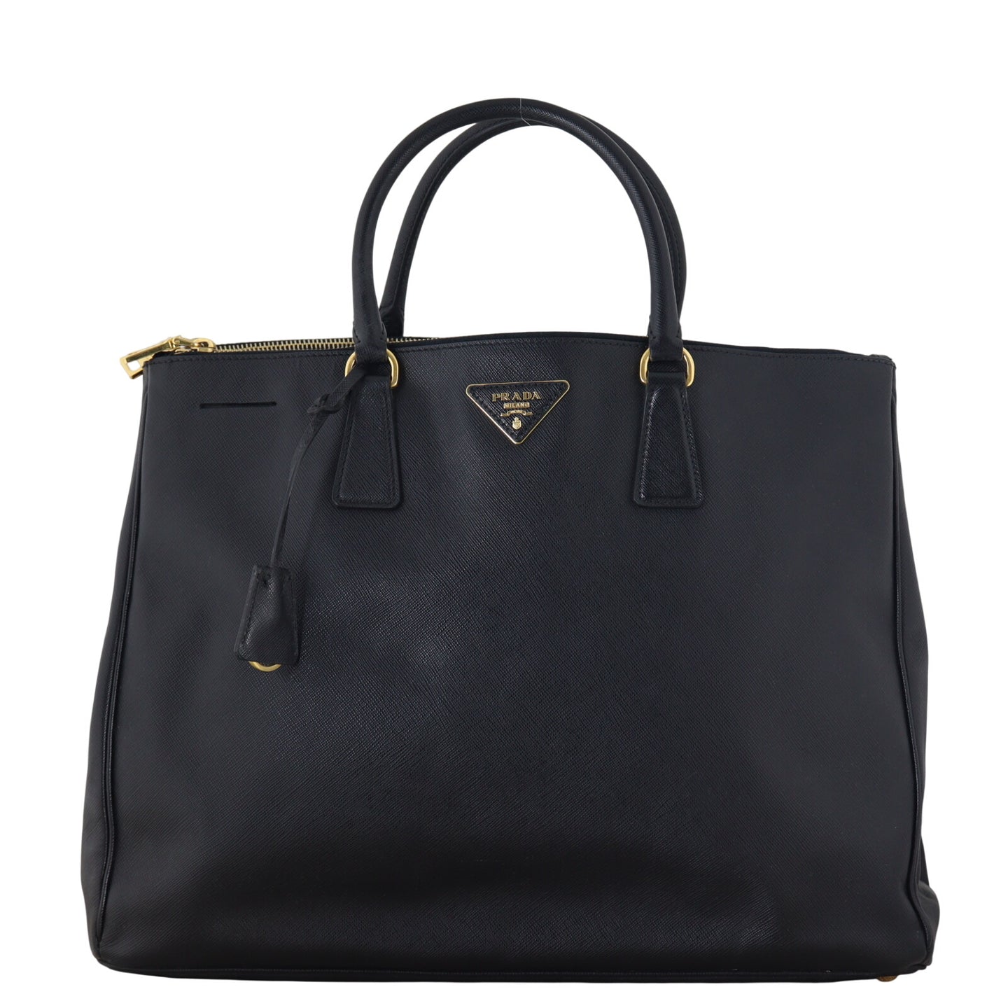 Prada Saffiano Lux Galleria Double Zip Tote Extra Large