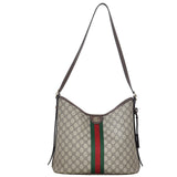Gucci Ophidia GG Emblem Large Shoulder Bag