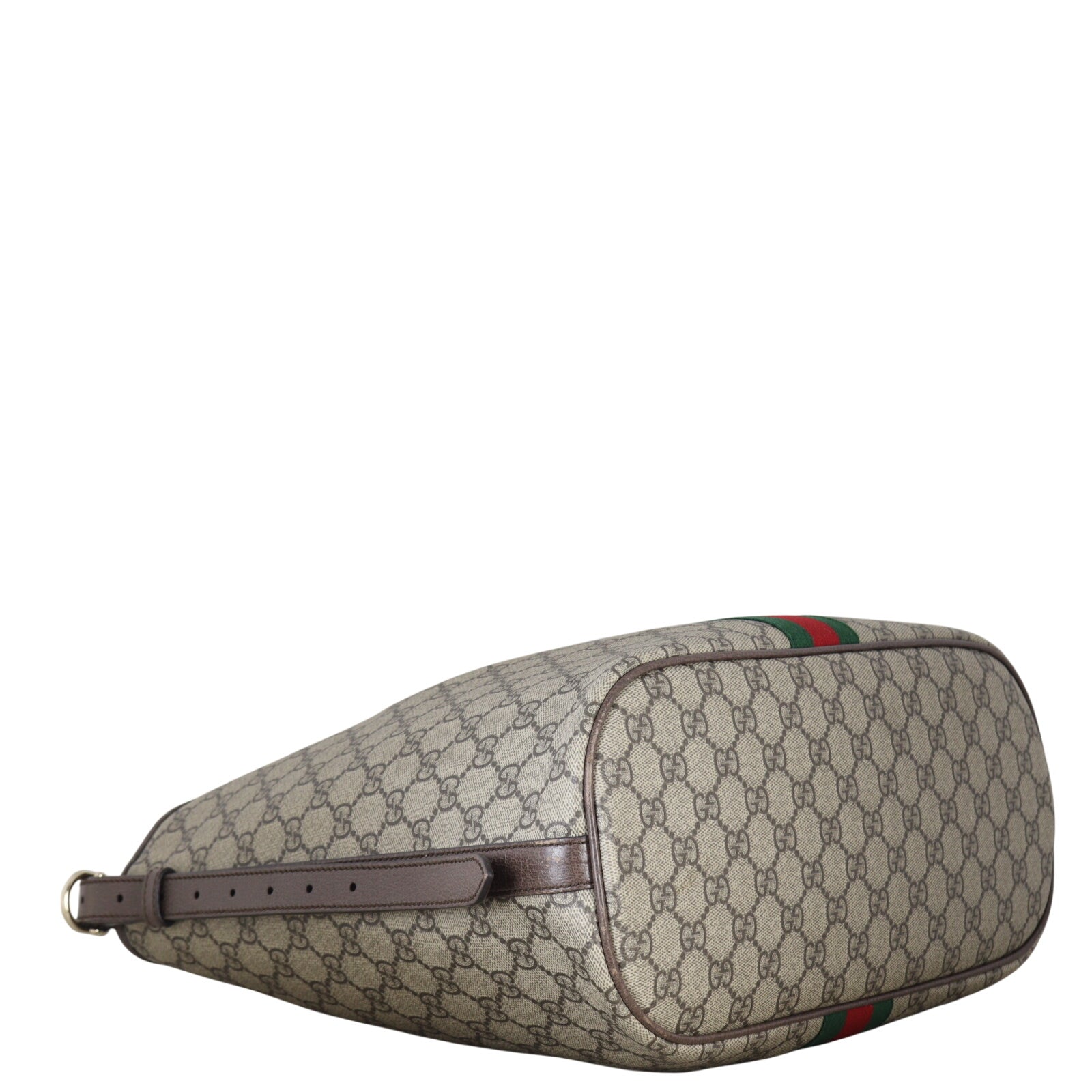 Gucci Ophidia GG Emblem Large Shoulder Bag