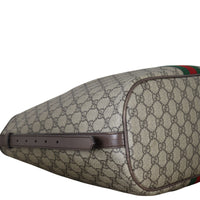 Gucci Ophidia GG Emblem Large Shoulder Bag