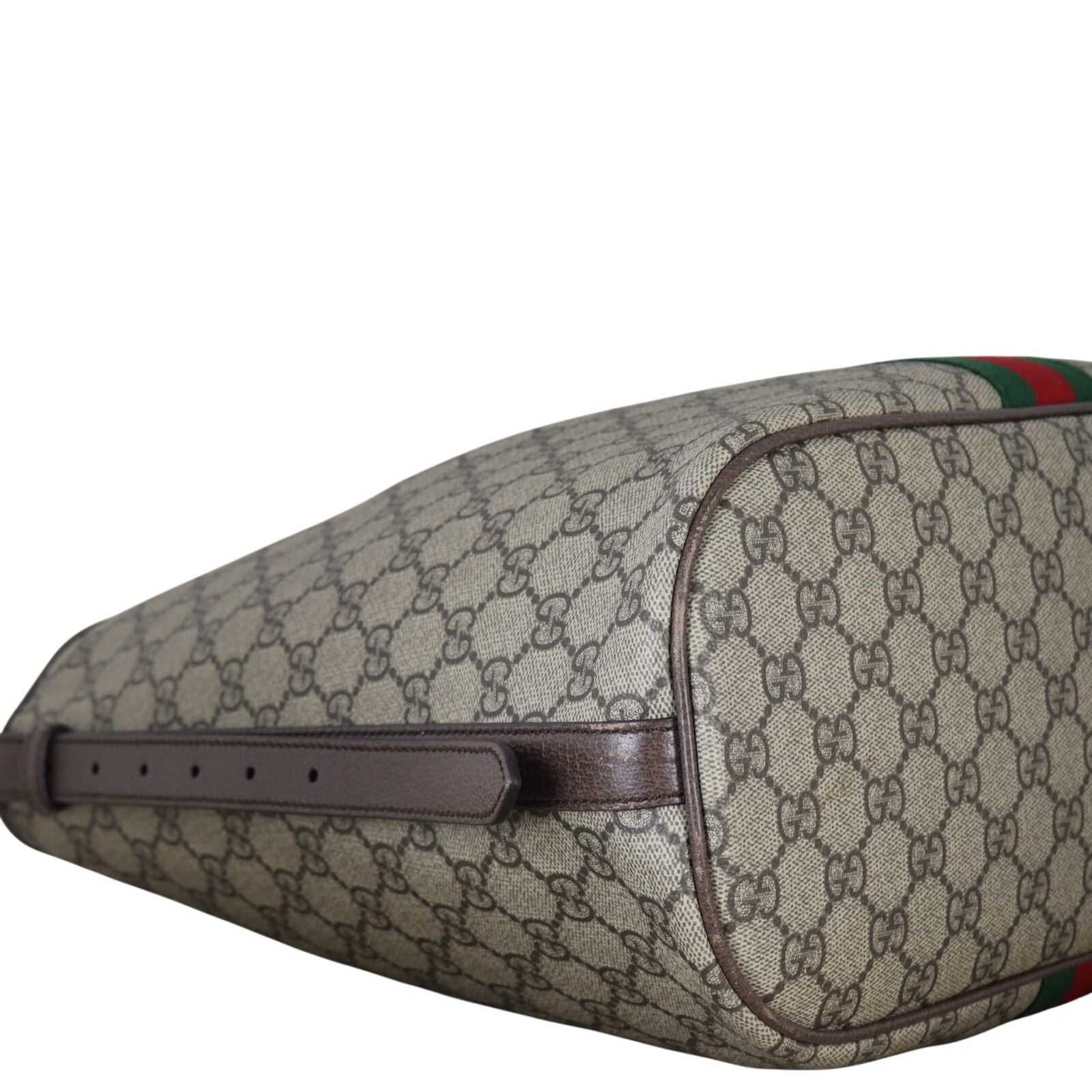 Gucci Ophidia GG Emblem Large Shoulder Bag