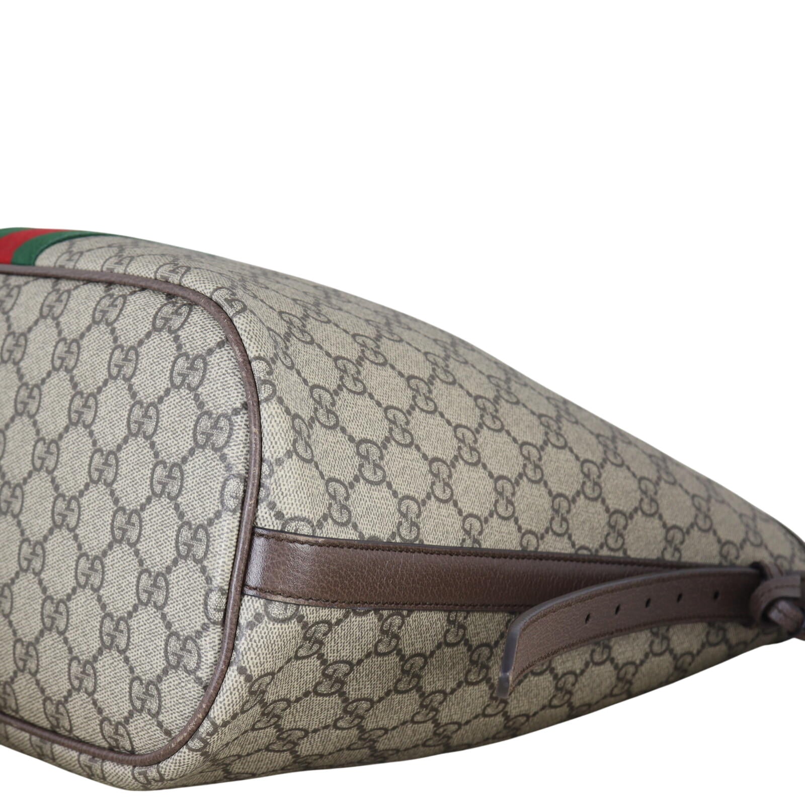Gucci Ophidia GG Emblem Large Shoulder Bag