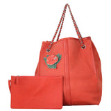 Chanel Camellia Drawstring Bag
