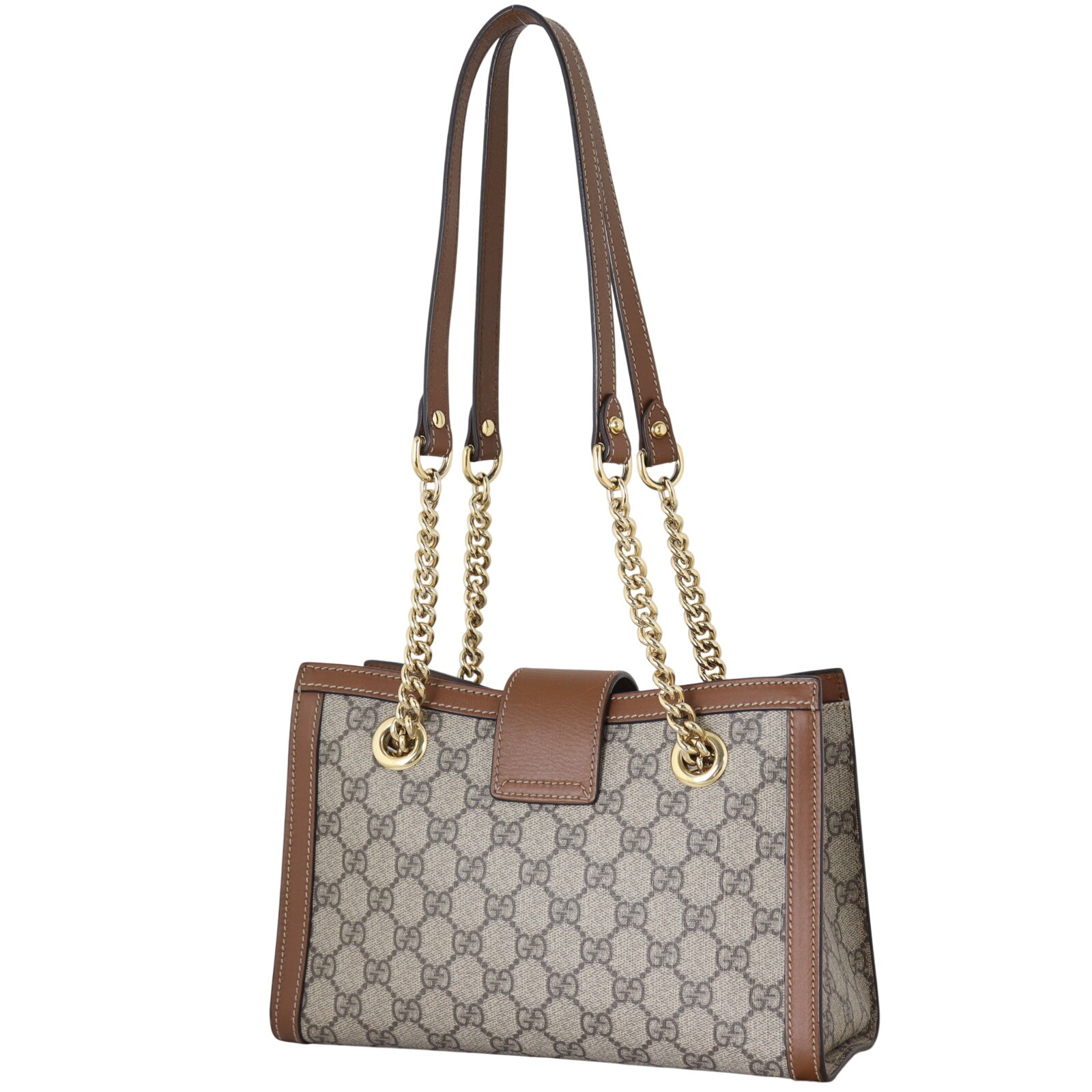 Gucci GG Supreme Small Padlock Tote
