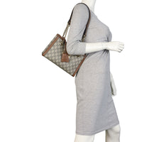 Gucci GG Supreme Small Padlock Tote