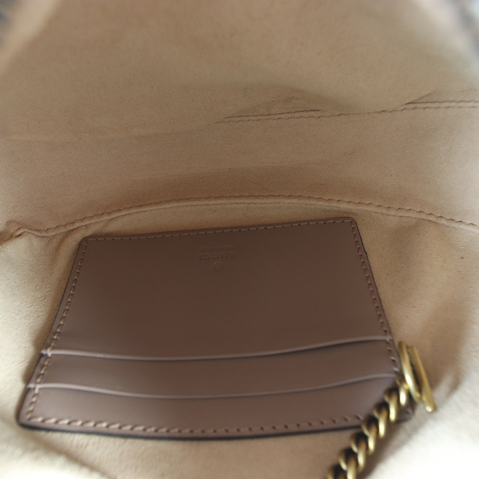 Gucci GG Marmont Half Moon Mini Shoulder Bag