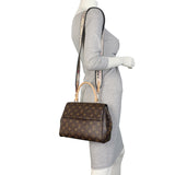 Louis Vuitton Cluny BB Monogram with Embroidered Strap