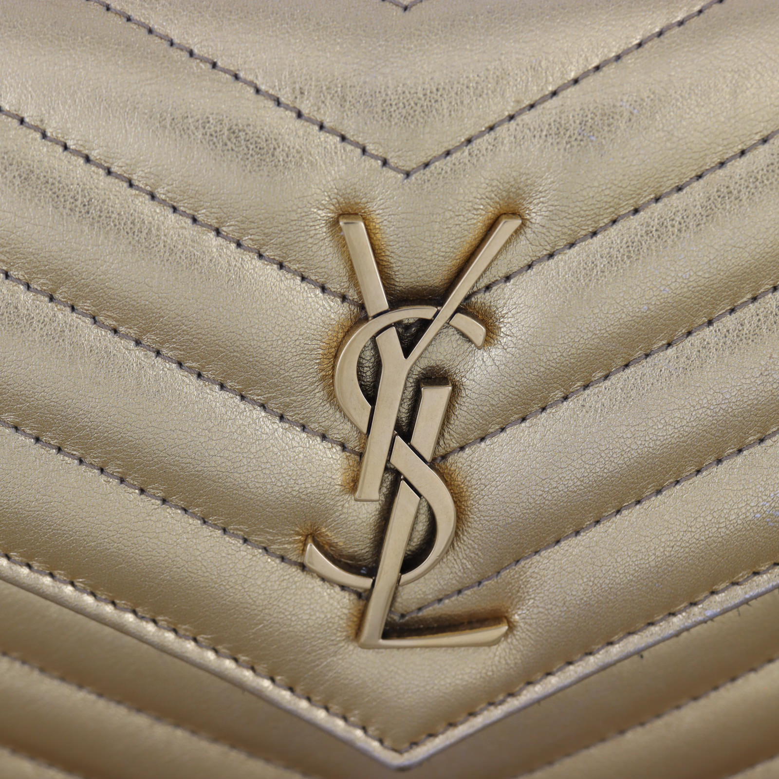 Saint Laurent Cassandre Envelope Chain Wallet