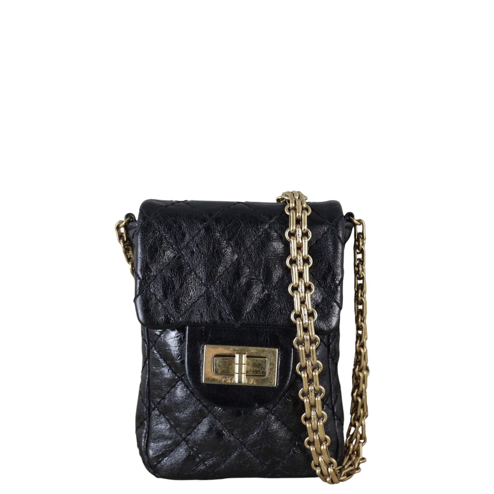 Chanel 2.55 Reissue Crossbody Phone Holder
