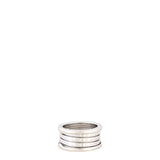 Bvlgari B.Zero1 18k White Gold Four Band Ring