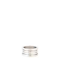 Bvlgari B.Zero1 18k White Gold Four Band Ring