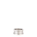 Bvlgari B.Zero1 18k White Gold Four Band Ring