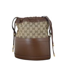 Gucci GG Supreme Horsebit 1955 Drawstring Bucket Bag
