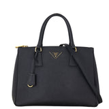 Prada Saffiano Lux Galleria Double Zip Tote Medium