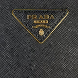 Prada Saffiano Lux Galleria Double Zip Tote Medium