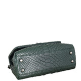 Chanel Coco Top Handle Mini Bag Python